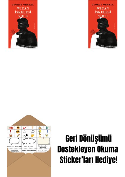 Wigan Iskelesi Yolu (Ciltli) + Wigan Iskelesi Yolu + Okuma Sticker'ları