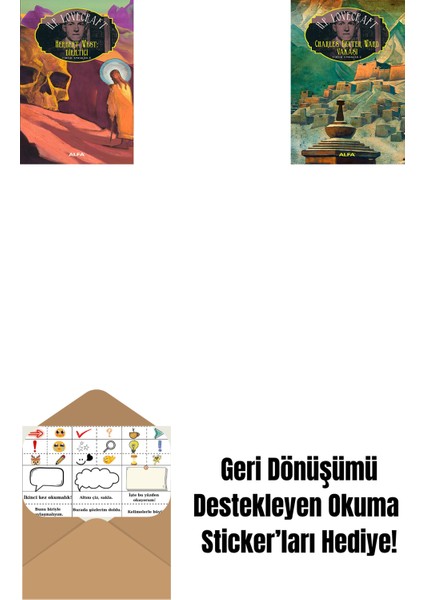 Herbert West: Diriltici + Charles Dexter Ward Vakası + Okuma Sticker'ları