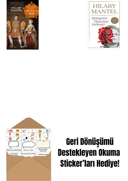 Ayna ve Işık + Margaret Thatcher Suikasti + Okuma Sticker'ları