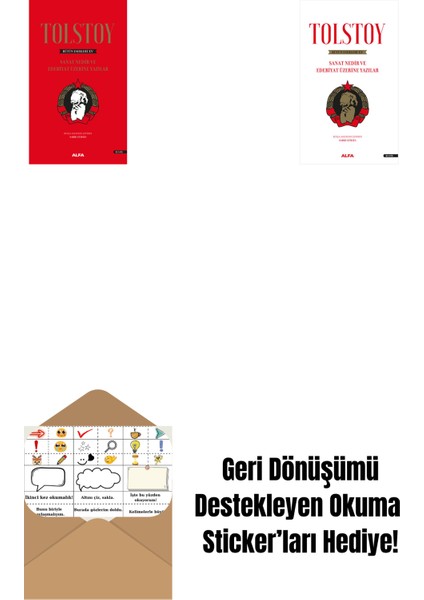 Tolstoy Bütün Eserleri 15 (Ciltli) + Tolstoy Bütün Eserleri 15 + Okuma Sticker'ları