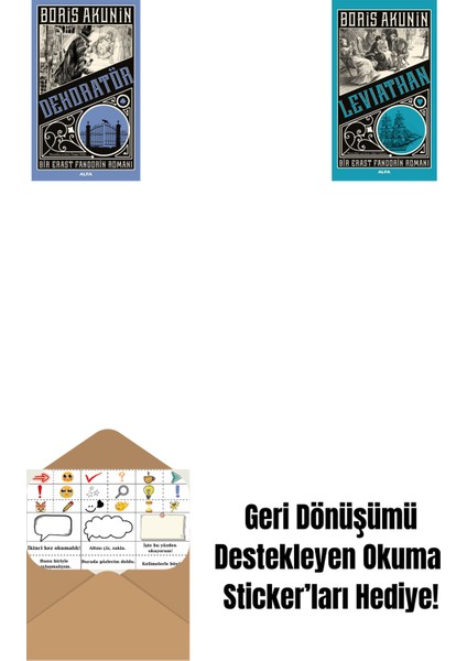 Dekoratör + Leviathan + Okuma Sticker'ları