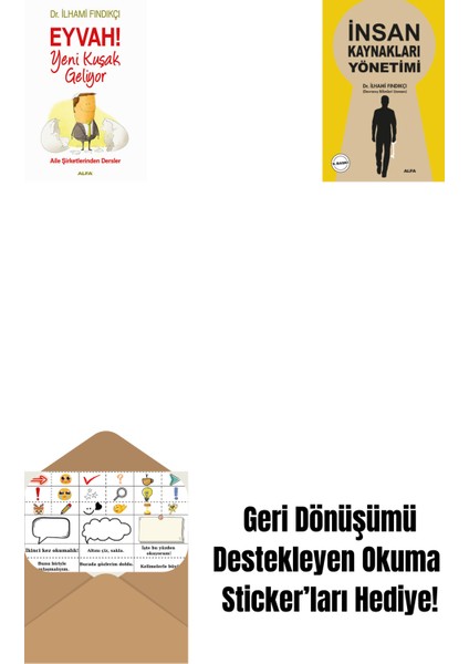 Eyvah! Yeni Kuşak Geliyor + Insan Kaynakları Yönetimi + Okuma Sticker'ları