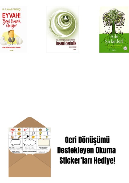 Eyvah! Yeni Kuşak Geliyor + Insani Derinlik + Aile Şirketleri + Okuma Sticker'ları