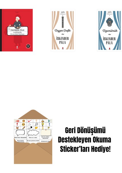 Ansikolopedik Divân Şiiri Sözlüğü (Ciltli) + Neyzen Tevfik (Ciltli) + Nizamülmülk (Ciltli) + Okuma Sticker'ları