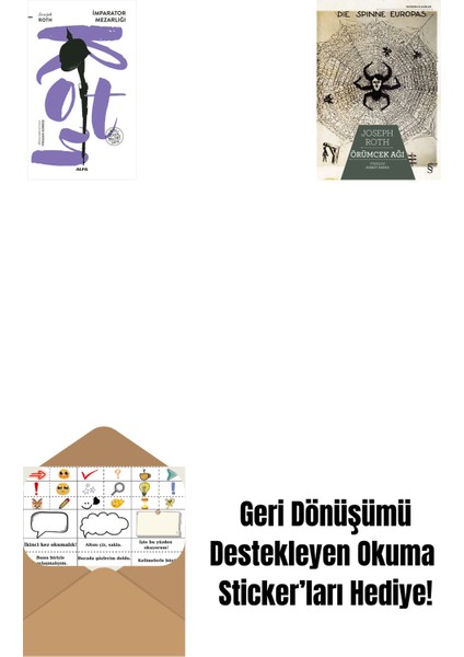 Imparator Mezarlığı + Örümcek Ağı + Okuma Sticker'ları