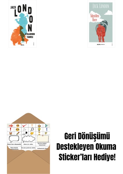 Atalarının Tanrısı + Âdem'den Önce + Okuma Sticker'ları