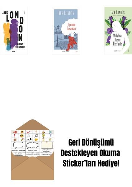 Buzun Çocukları + Uçurum Insanları + Makaloa Hasırı Üzerinde + Okuma Sticker'ları