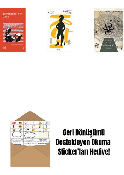 Everest Açıkhava 33 - Kör Ayna + Radetzky Marşı + Örümcek Ağı + Okuma Sticker'ları