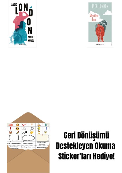 Deniz Kurdu + Âdem'den Önce + Okuma Sticker'ları