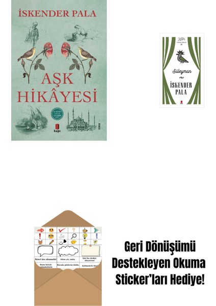 Aşk Hikâyesi + Süleyman (Ciltli) + Okuma Sticker'ları