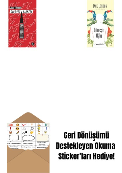 Cinayet Şirketi + Güneşin Oğlu + Okuma Sticker'ları