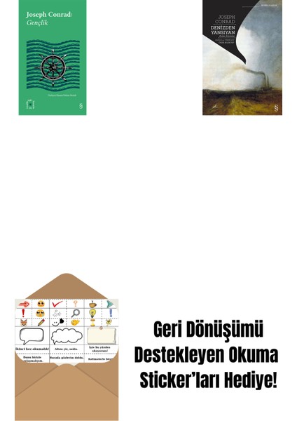 Everest Açıkhava 36 - Gençlik + Denizden Yansıyan + Okuma Sticker'ları