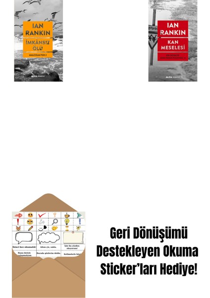 Imkânsız Ölü + Kan Meselesi + Okuma Sticker'ları