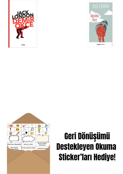 Demir Ökçe + Âdem'den Önce + Okuma Sticker'ları