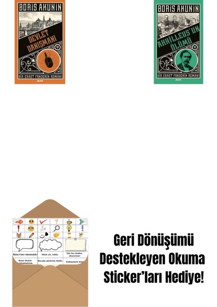 Devlet Danışmanı + Ahhilleus’un Ölümü + Okuma Sticker'ları
