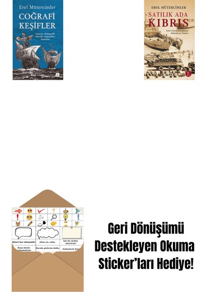 Coğrafi Keşifler + Satılık Ada Kıbrıs + Okuma Sticker'ları