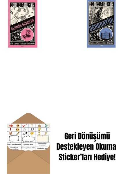 Ölümün Sevgilisi + Dekoratör + Okuma Sticker'ları