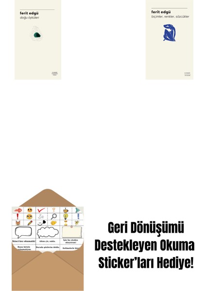 Doğu Öyküleri + Biçimler, Renkler, Sözcükler + Okuma Sticker'ları