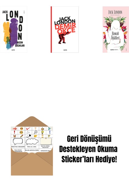 Buzun Çocukları + Demir Ökçe + Hawaii Öyküleri + Okuma Sticker'ları