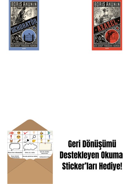 Dekoratör + Azazel + Okuma Sticker'ları
