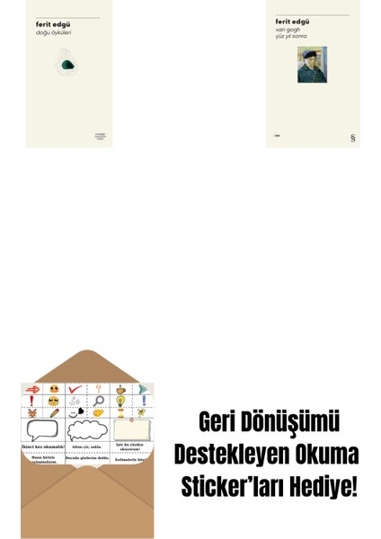 Doğu Öyküleri + Van Gogh - Yüz Yıl Sonra + Okuma Sticker'ları