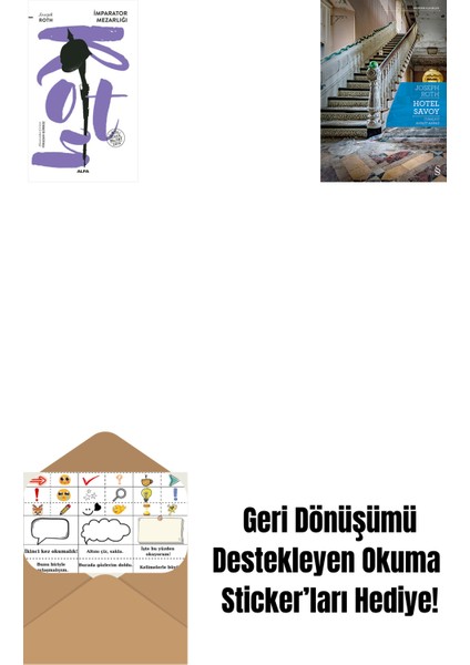 Imparator Mezarlığı + Hotel Savoy + Okuma Sticker'ları