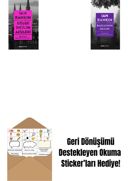 Gölge Incil'in Azizleri + Başkasının Mezarı + Okuma Sticker'ları