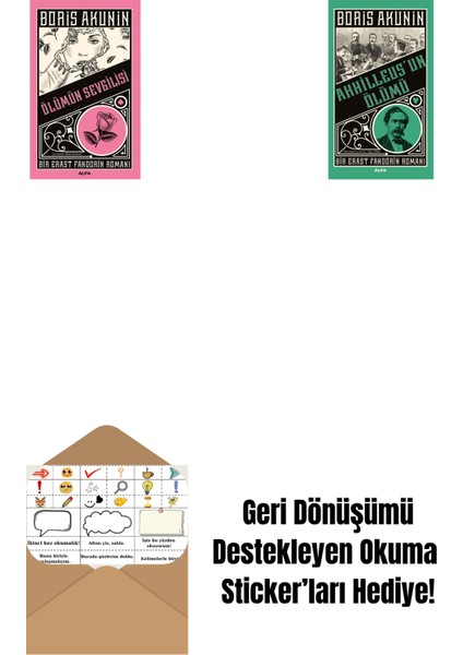Ölümün Sevgilisi + Ahhilleus’un Ölümü + Okuma Sticker'ları