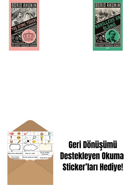 Taç Giyme Töreni + Ahhilleus’un Ölümü + Okuma Sticker'ları