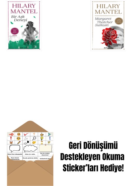 Bir Aşk Deneyi + Margaret Thatcher Suikasti + Okuma Sticker'ları