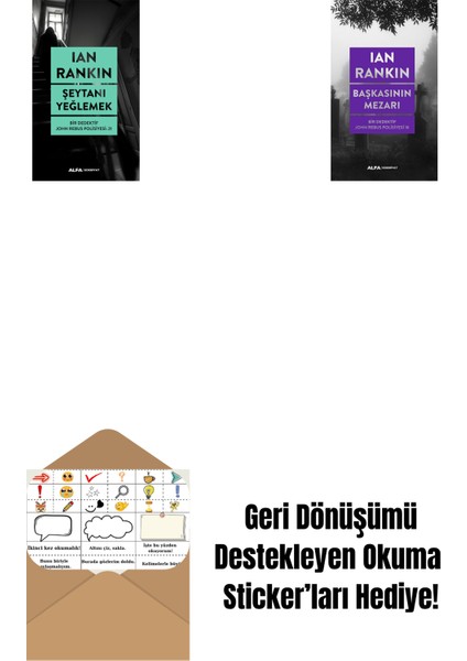 Şeytanı Yeğlemek + Başkasının Mezarı + Okuma Sticker'ları