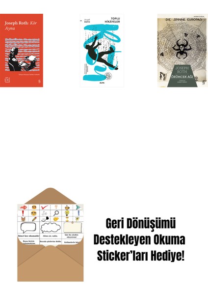Everest Açıkhava 33 - Kör Ayna + Toplu Hikayeler + Örümcek Ağı + Okuma Sticker'ları
