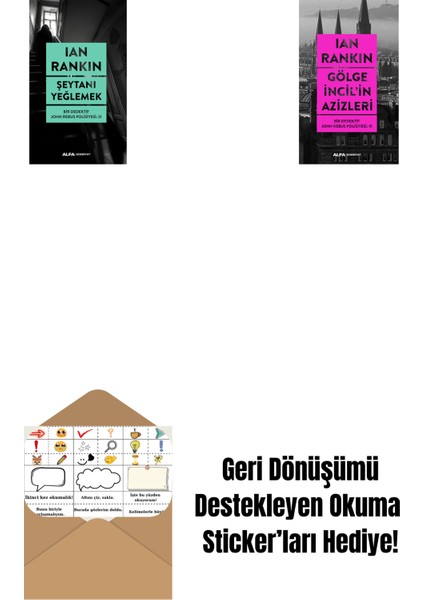 Şeytanı Yeğlemek + Gölge Incil'in Azizleri + Okuma Sticker'ları