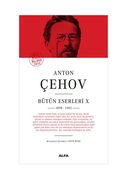 Anton Çehov Bütün Eserleri 11 + Anton Çehov Bütün Eserleri 10 (Ciltli) + Okuma Sticker'ları