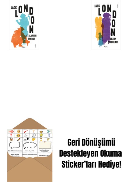 Atalarının Tanrısı + Buzun Çocukları + Okuma Sticker'ları