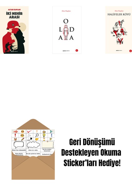 Iki Nehir Arası + Aloda + Halifeler Köyü + Okuma Sticker'ları