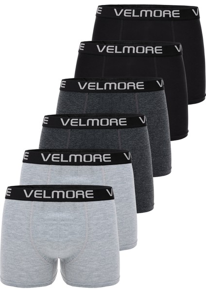 6’lı Kutu Premium Erkek Boxer | Likralı ve Pamuklu Iç Giyim