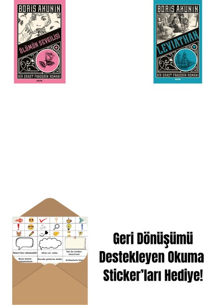 Ölümün Sevgilisi + Leviathan + Okuma Sticker'ları