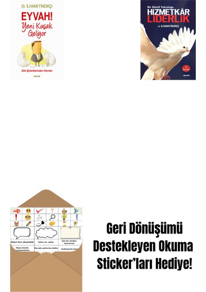 Eyvah! Yeni Kuşak Geliyor + Hizmetkâr Liderlik + Okuma Sticker'ları