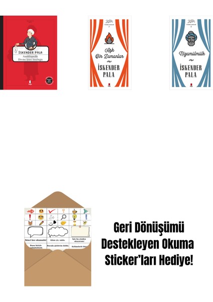 Ansikolopedik Divân Şiiri Sözlüğü (Ciltli) + Aşk Bir Zamanlar (Ciltli) + Nizamülmülk (Ciltli) + Okuma Sticker'ları