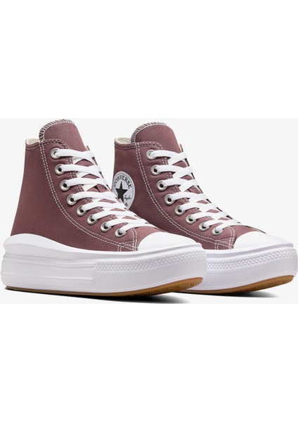 Chuck Taylor All Star Move Platform Unisex Bordo Platform Sneaker fiyatları