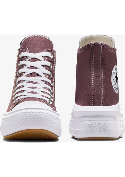 Chuck Taylor All Star Move Platform Unisex Bordo Platform Sneaker modelleri