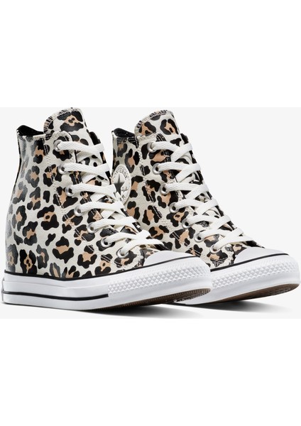 Chuck Taylor All Star Platform Wedge Kadın Krem Sneaker fiyatları