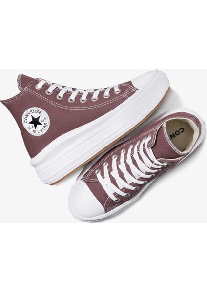 Chuck Taylor All Star Move Platform Unisex Bordo Platform Sneaker indirimleri
