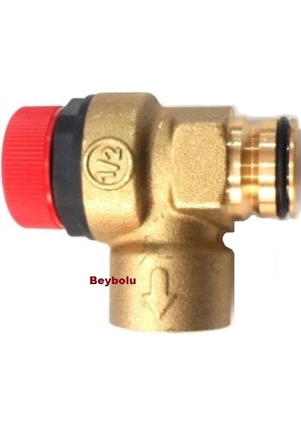 Baymak Kombi 3 Bar Emniyet Ventil Geçmeli Tip 3 Bar Vana