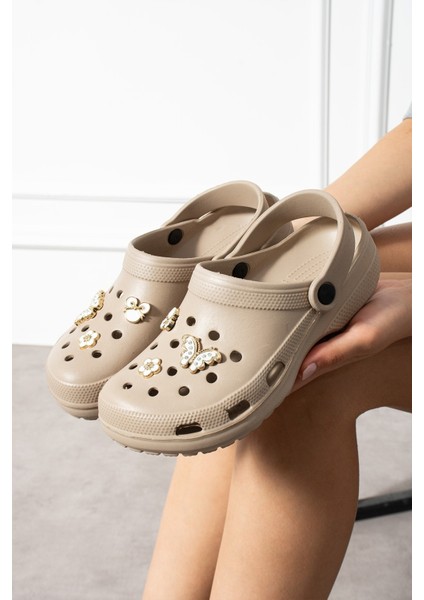 TWN-606 Kadın Terlik Plaj Deniz Havuz Terliği Hastane Doktot Hemşire Mutfak Bahçe Terliği