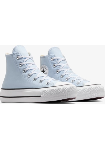 Chuck Taylor All Star Lift Kadın Mavi Platform Sneaker fiyatları