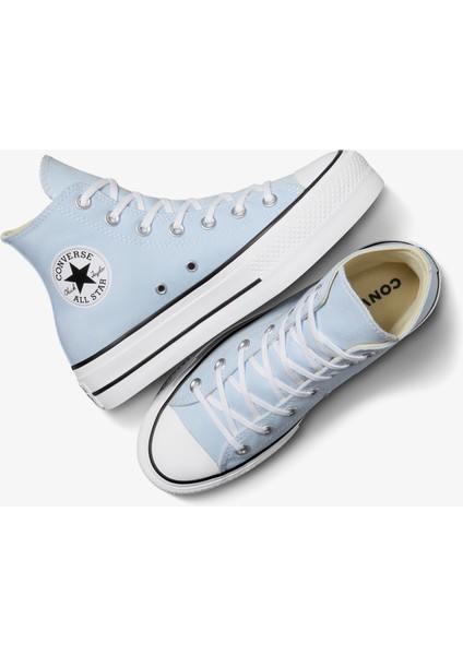 Chuck Taylor All Star Lift Kadın Mavi Platform Sneaker indirimleri