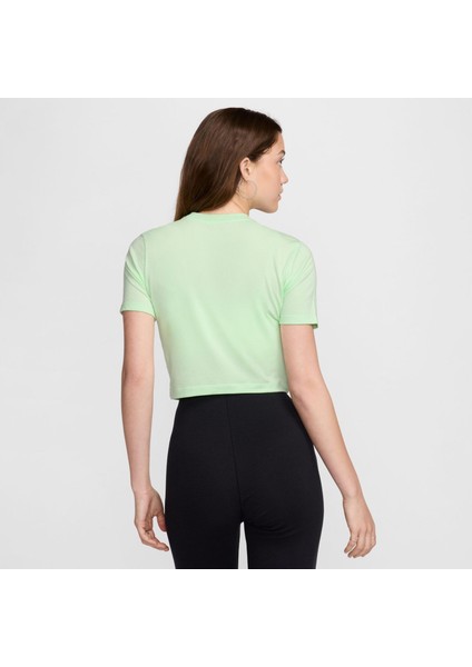 Sportswear Essential Slim Cropped T-Shirt FB2873-326 fiyatları
