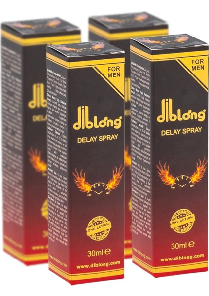 Dıblong Cinsel Sprey +18 Gizli Gönderim 4 Adet